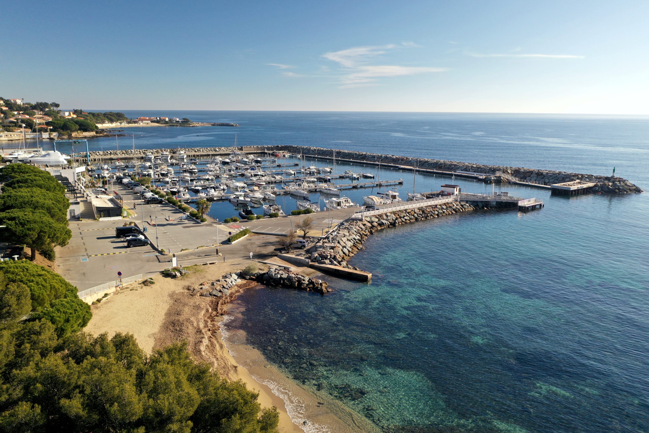 Panarama mer Port de Bouc Plaisance